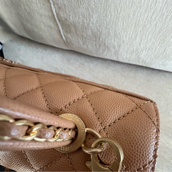 Chanel CoCo Top Handle COA from Zeko. This is a 2021 large CoCo Top handle. - Picture 7 of 14